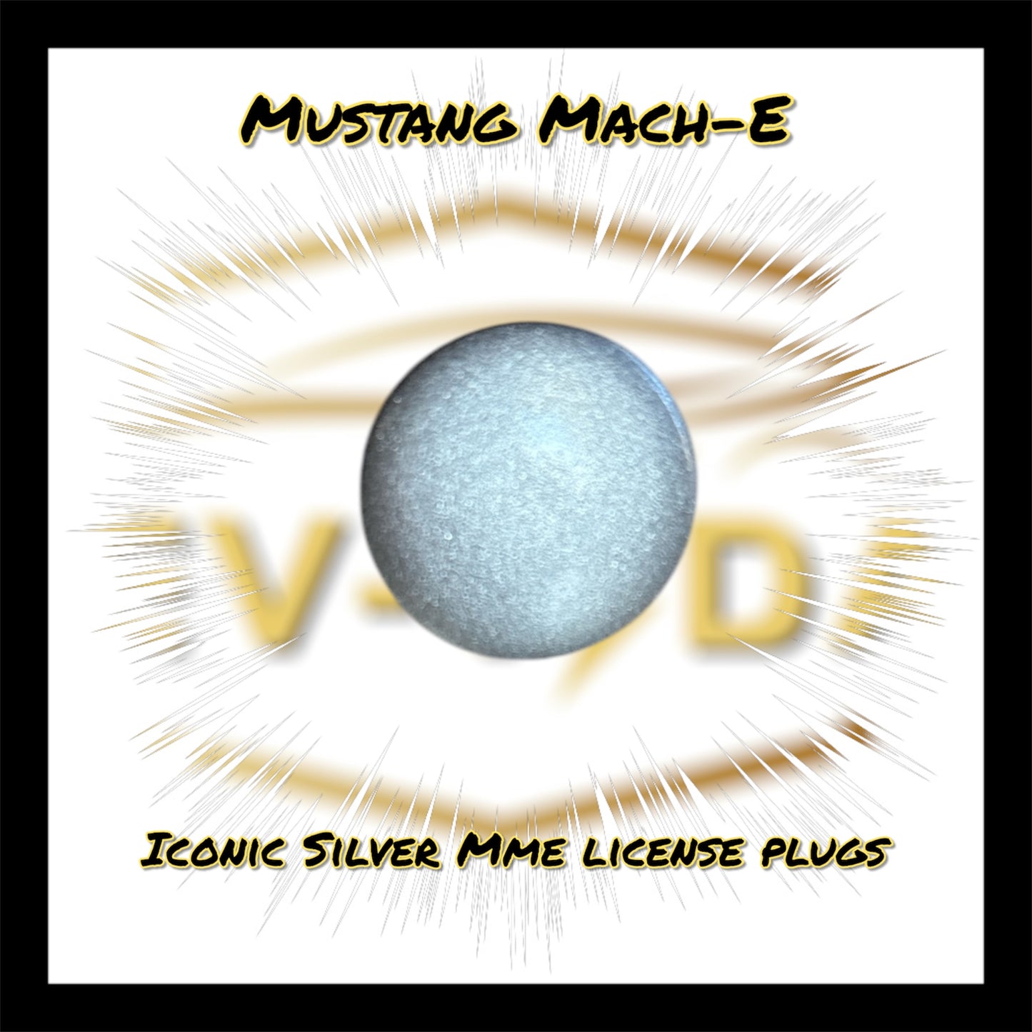 Bumper License Plate Plugs (MME)