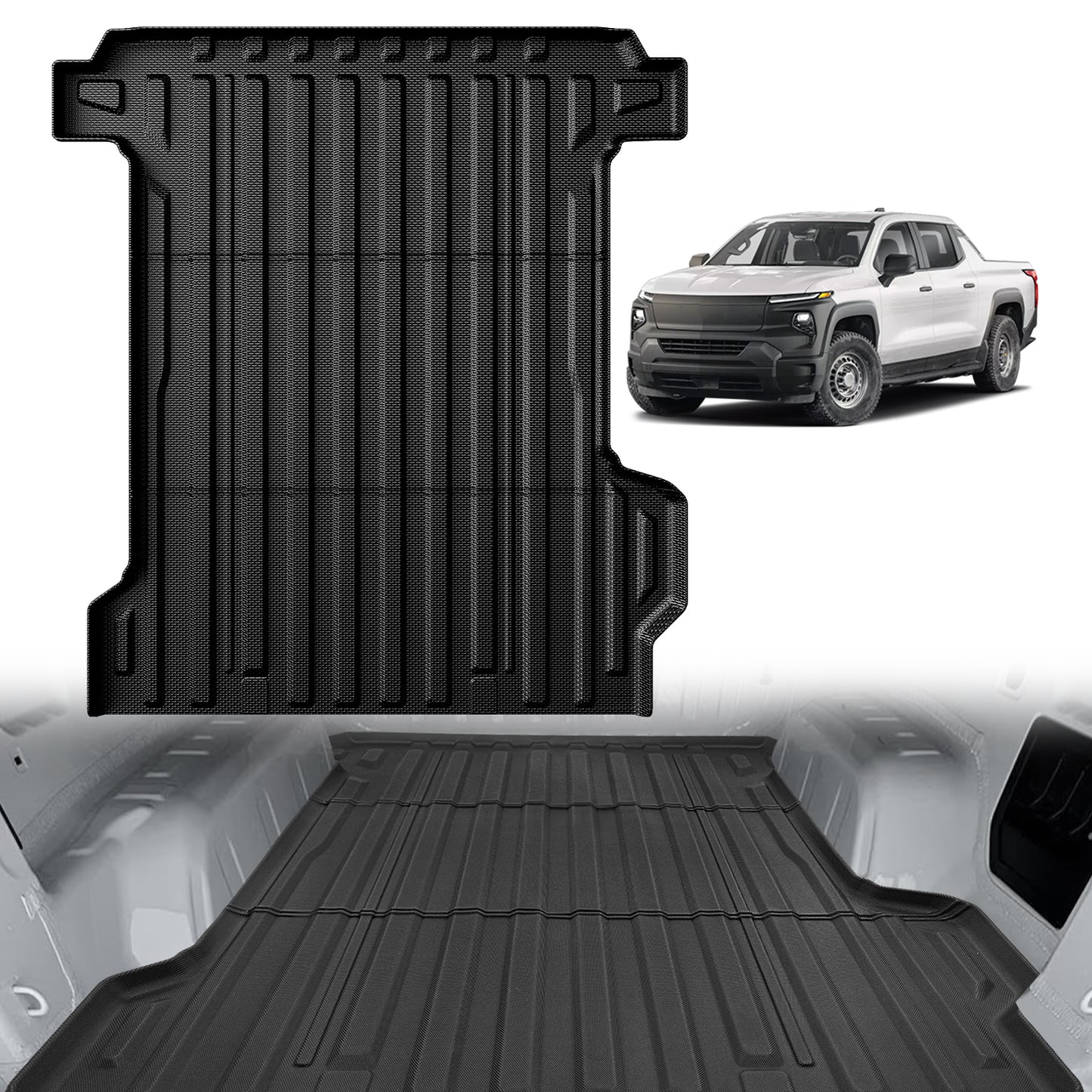 Truck Bed Mat for 2024-2025 Silverado EV WT & LT