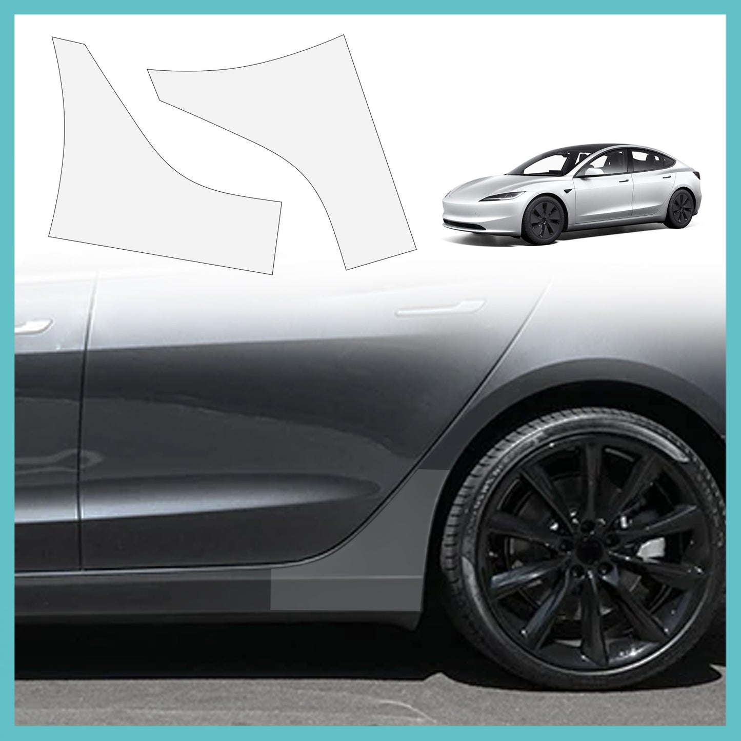 8.5 Mil PPF for New Model 3 Highland from BestEvMod