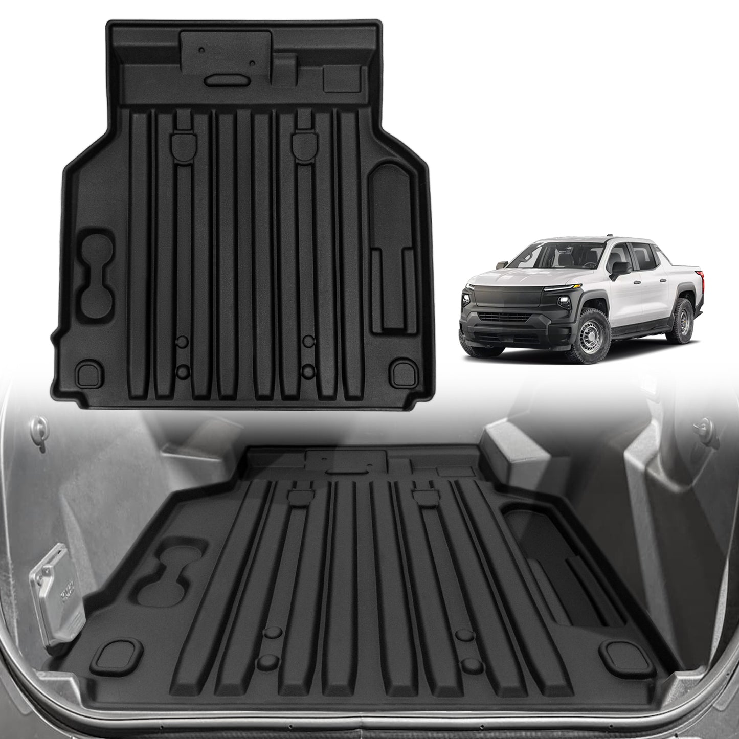 Frunk Mat for 2024-2025 Silverado EV WT, LT, RST & GMC Sierra EV