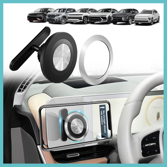 Magnetic Phone Holder for Hyundai Ioniq 5, Ioniq 9 , Sonata, Kona, Kona Electric, Santa Fe (SE, SEL, XRT Trims only)