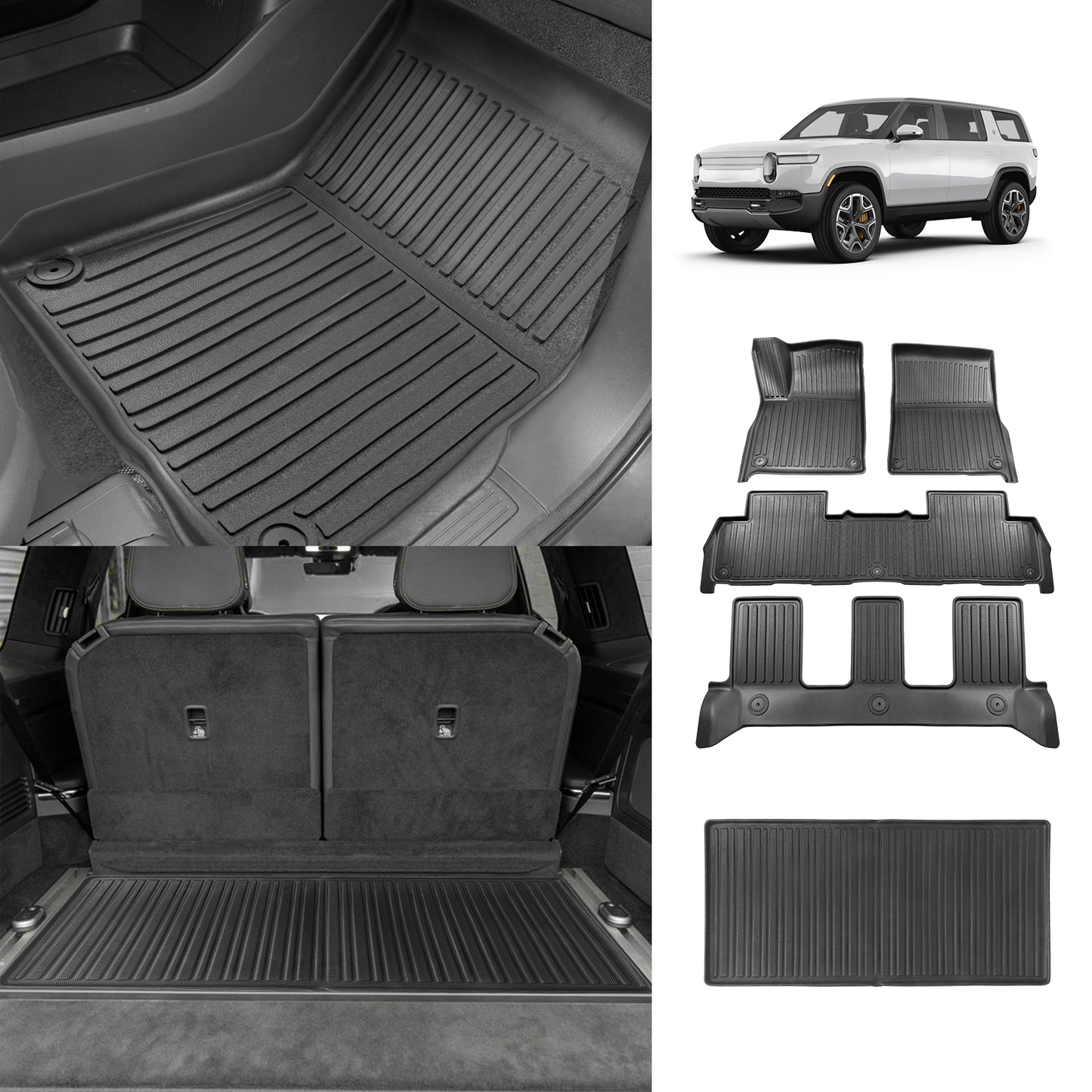 R1S Floor Mats + Trunk mat from BestEvMod