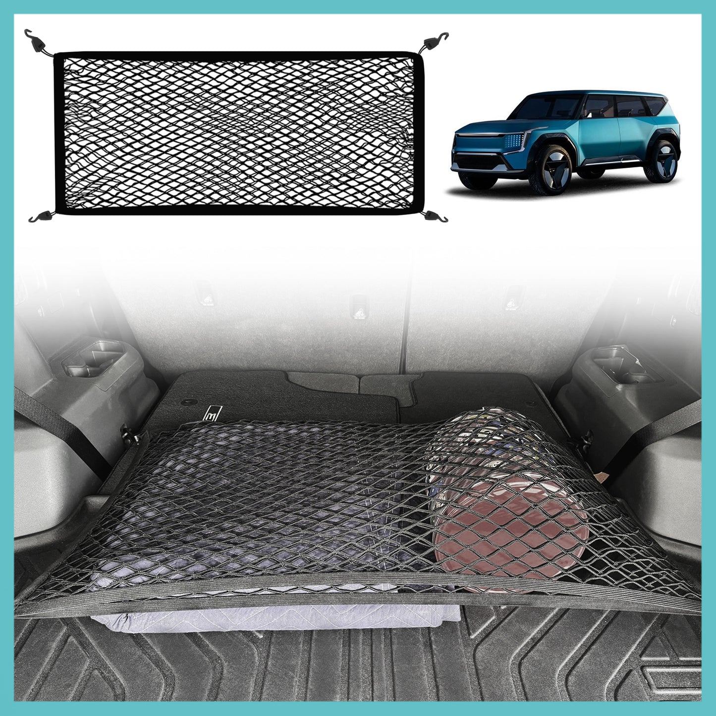 EV9 Trunk Oganize Net Mesh from BestEvMod