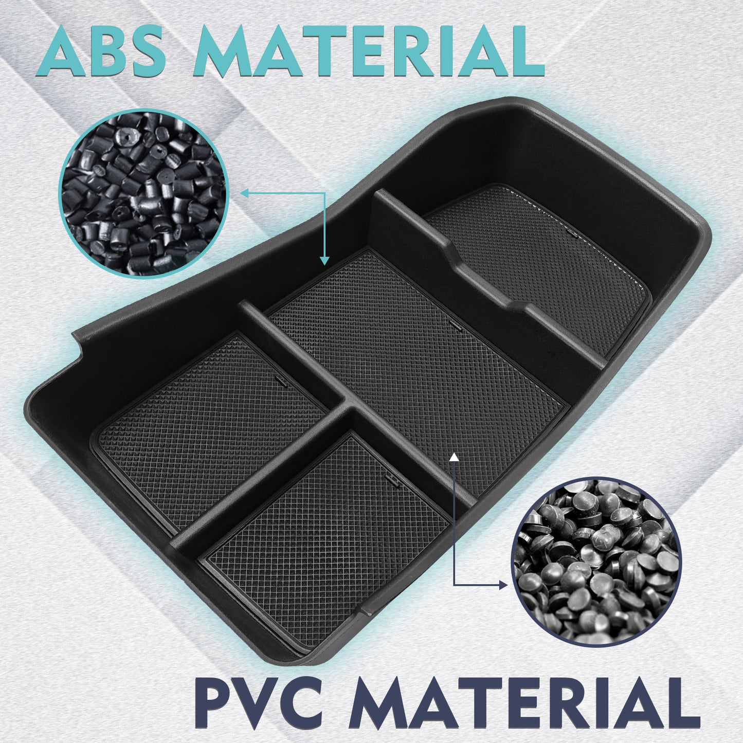 Lower Center Console Organizer Tray for EV9 from BestEvMod
