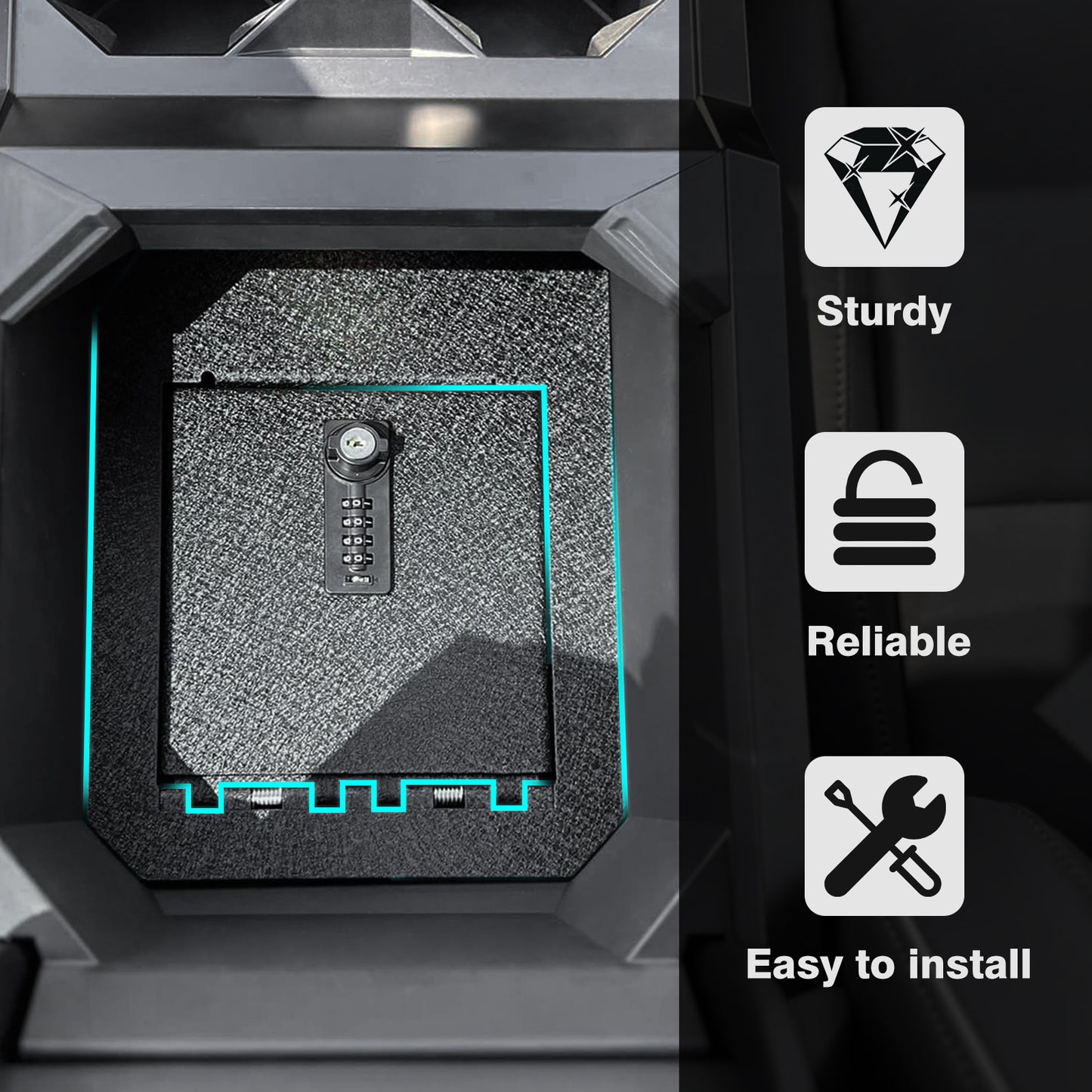 Cyber Safe Vault for Cybertruck