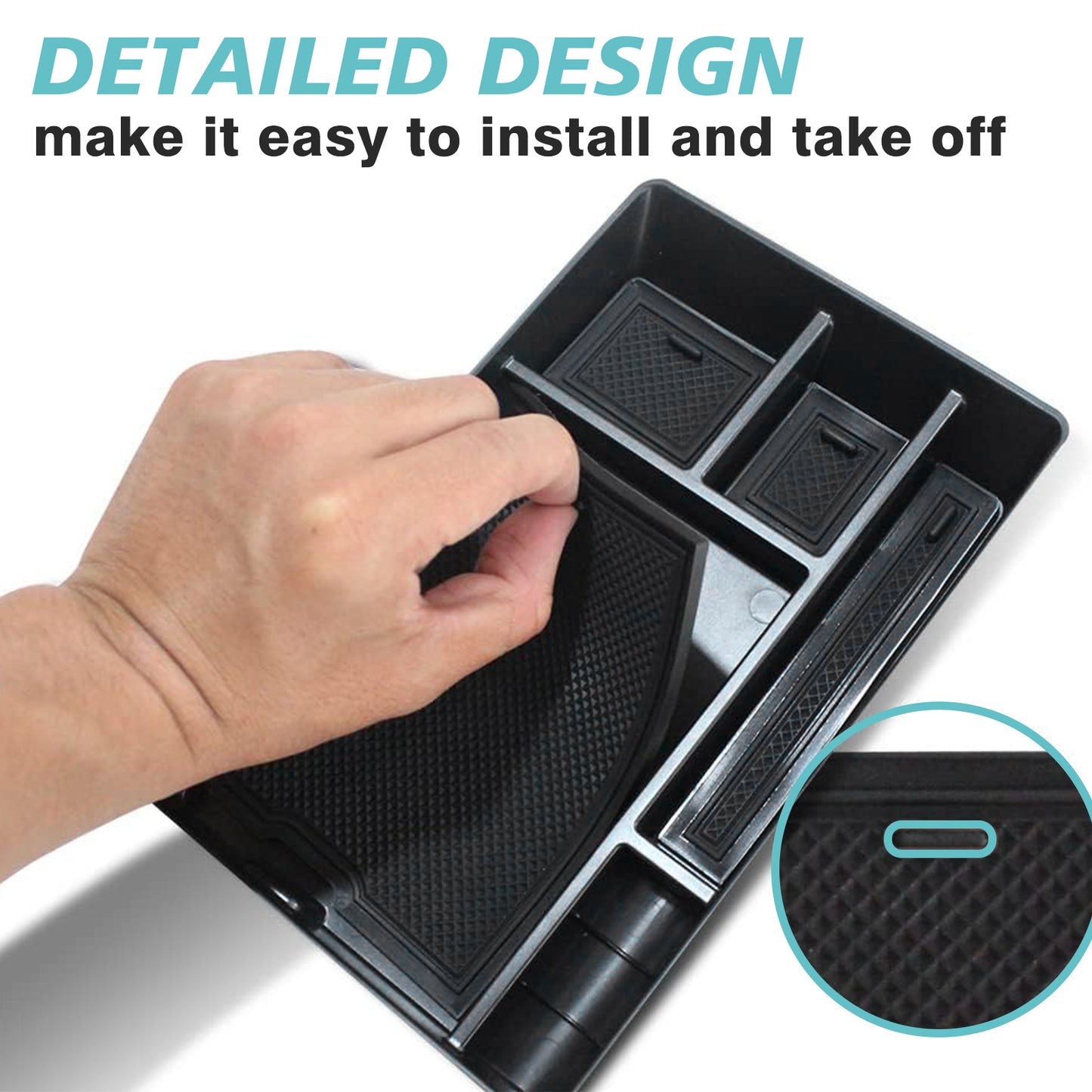 Ioniq5 Bundle of Armrest Tray+Lower Tray from BestEvMod