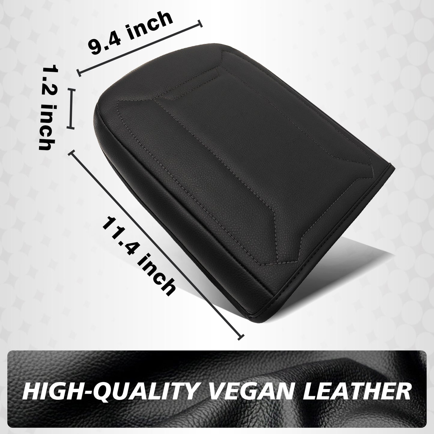 EV9 Vegan Leather Armrest Pad Cover Extra Soft from BestEvMod