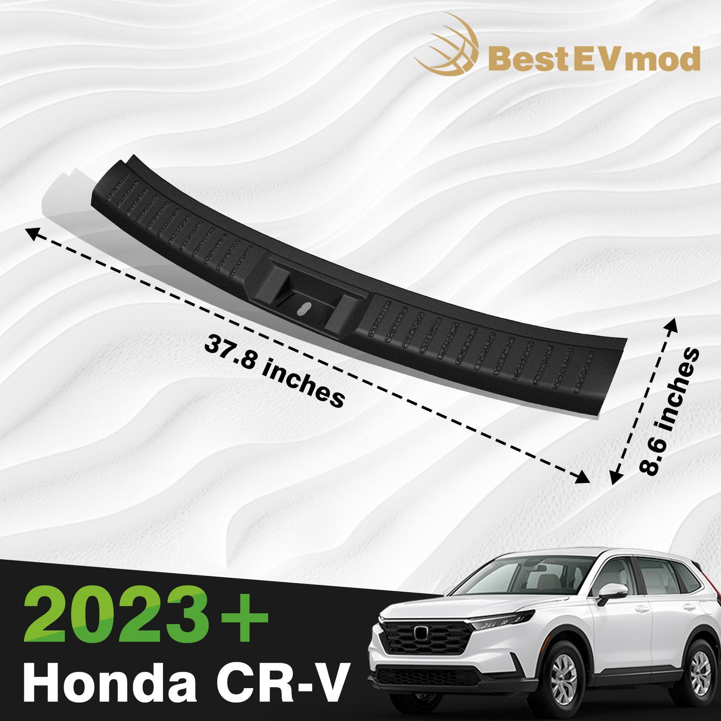 Upgrade Rear Bumper & Trunk Sill Cover Protector for 2023+ Honda CRV CR-V