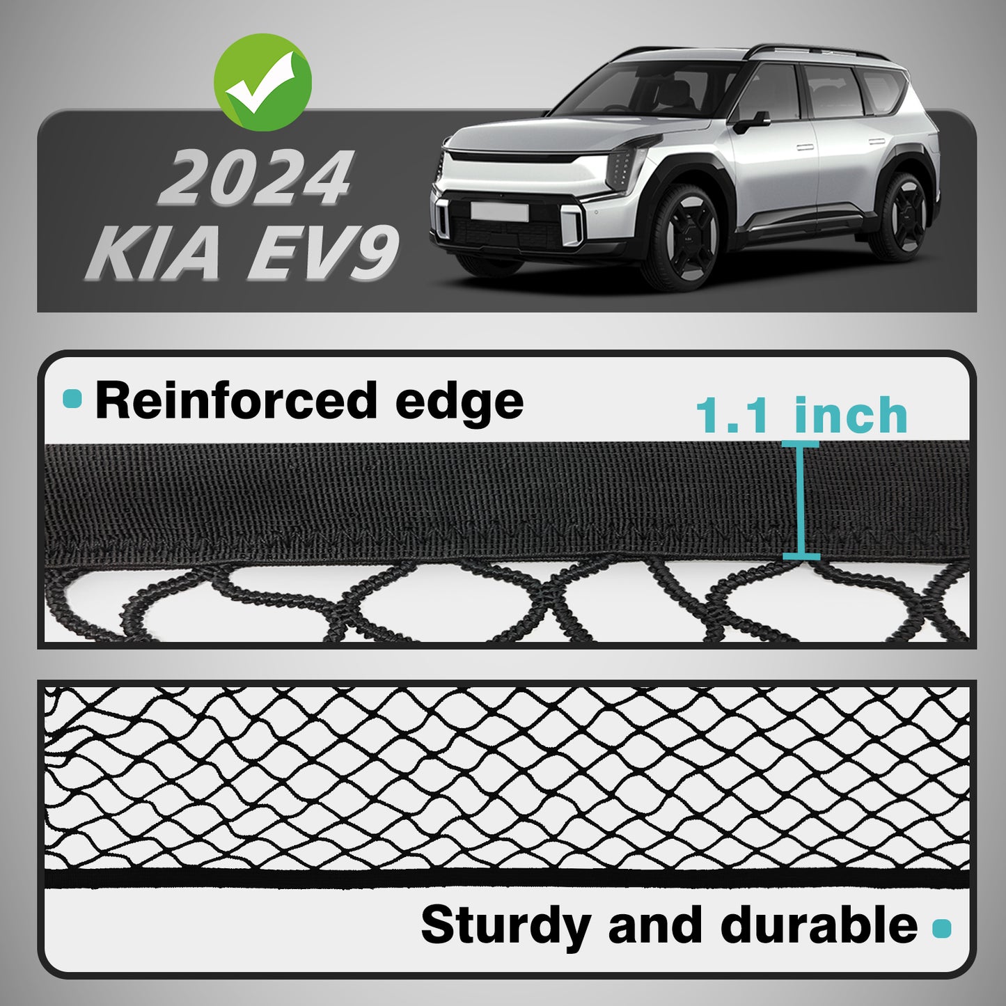 EV9 Trunk Oganize Net Mesh from BestEvMod