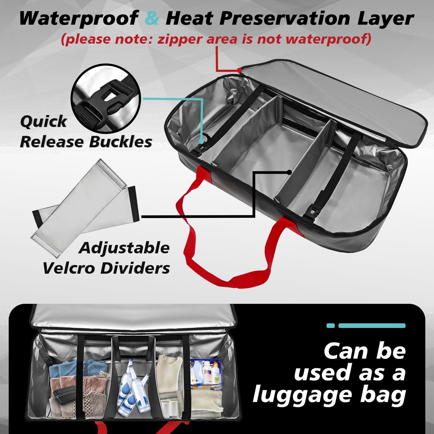 Frunk Cooler Bag Organzier Custom Design Fit for Cybertruck