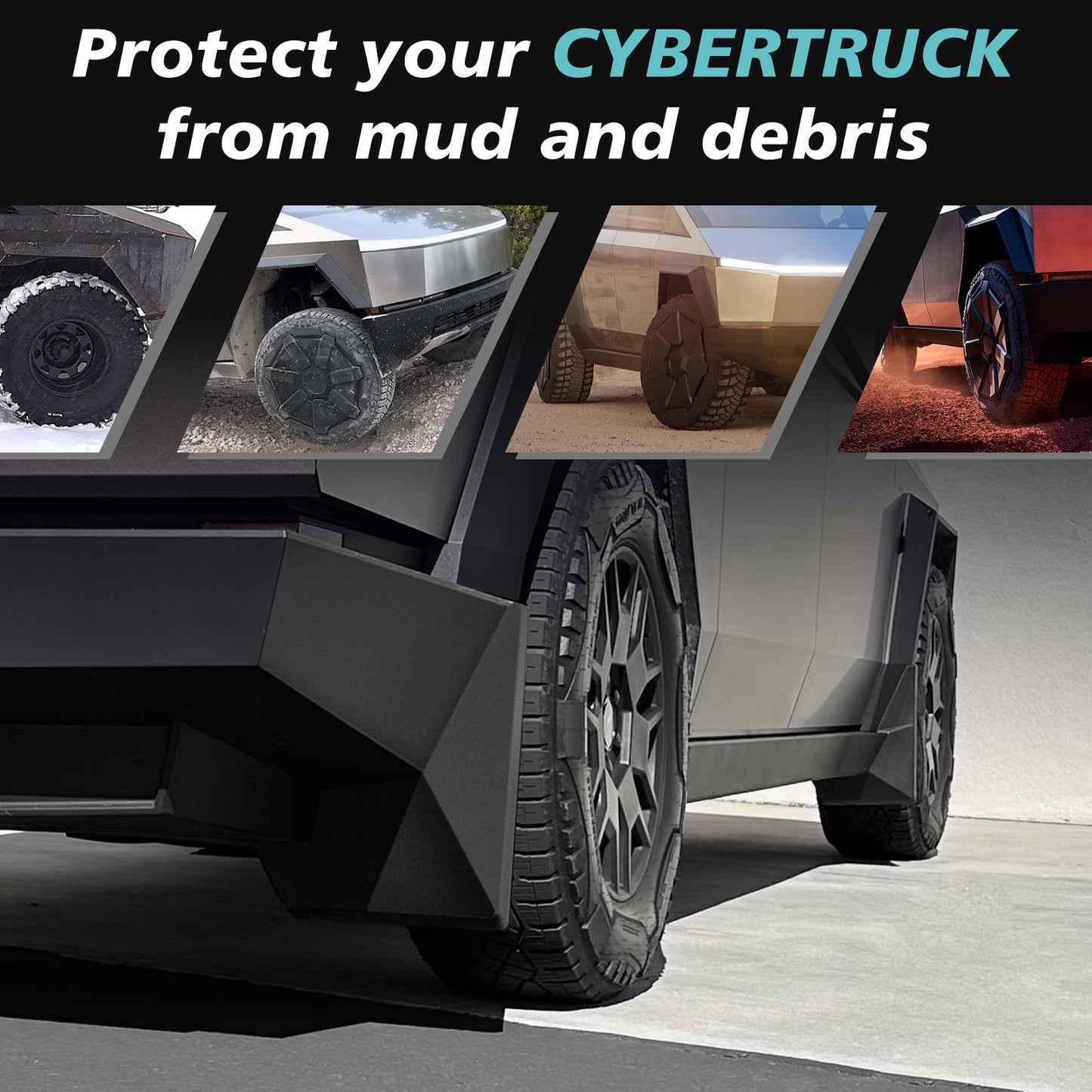Mud Flaps Mudflaps for Cybertruck