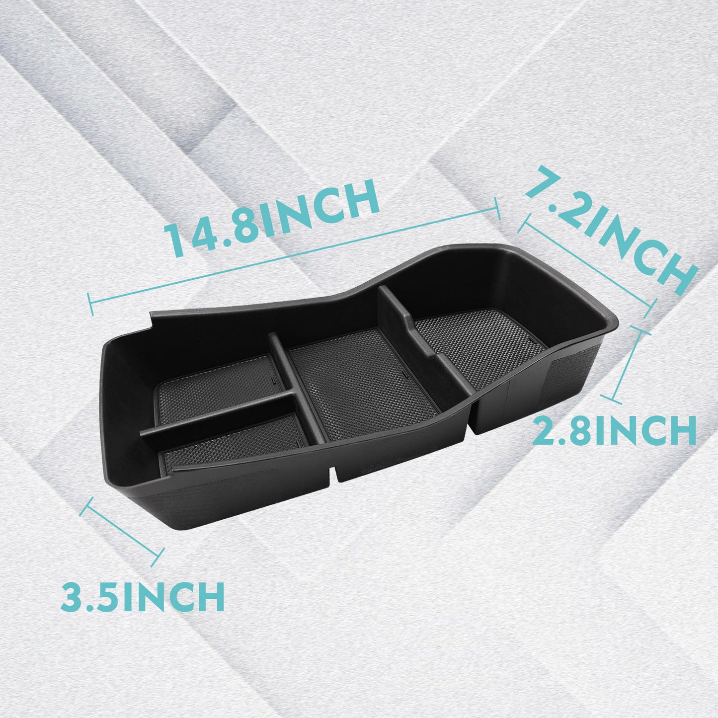 Lower Center Console Organizer Tray for EV9 from BestEvMod