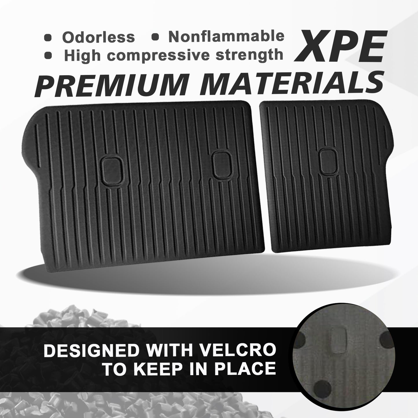 EV6 Second Row Seats Back Cover Mat XPE Material from BestEvMod