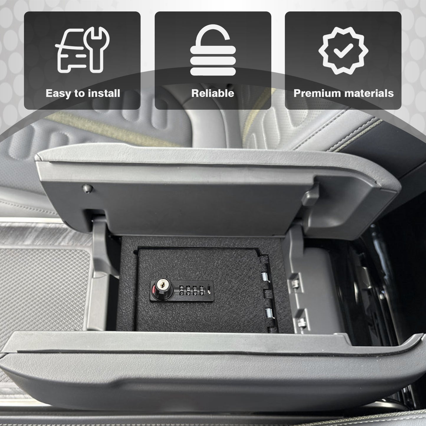 Safe Vault Compatible with Rivian R1T & R1S from BestEvMod