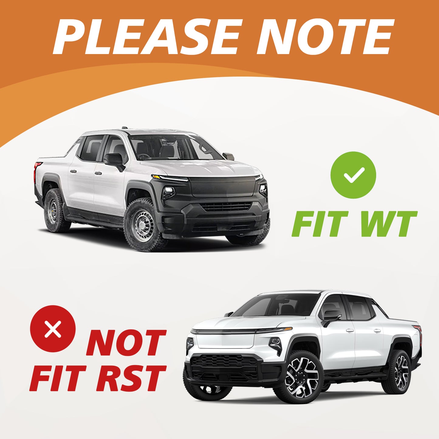Truck Bed& Frunk& Floor Mats for 2024–2025 Silverado EV WT
