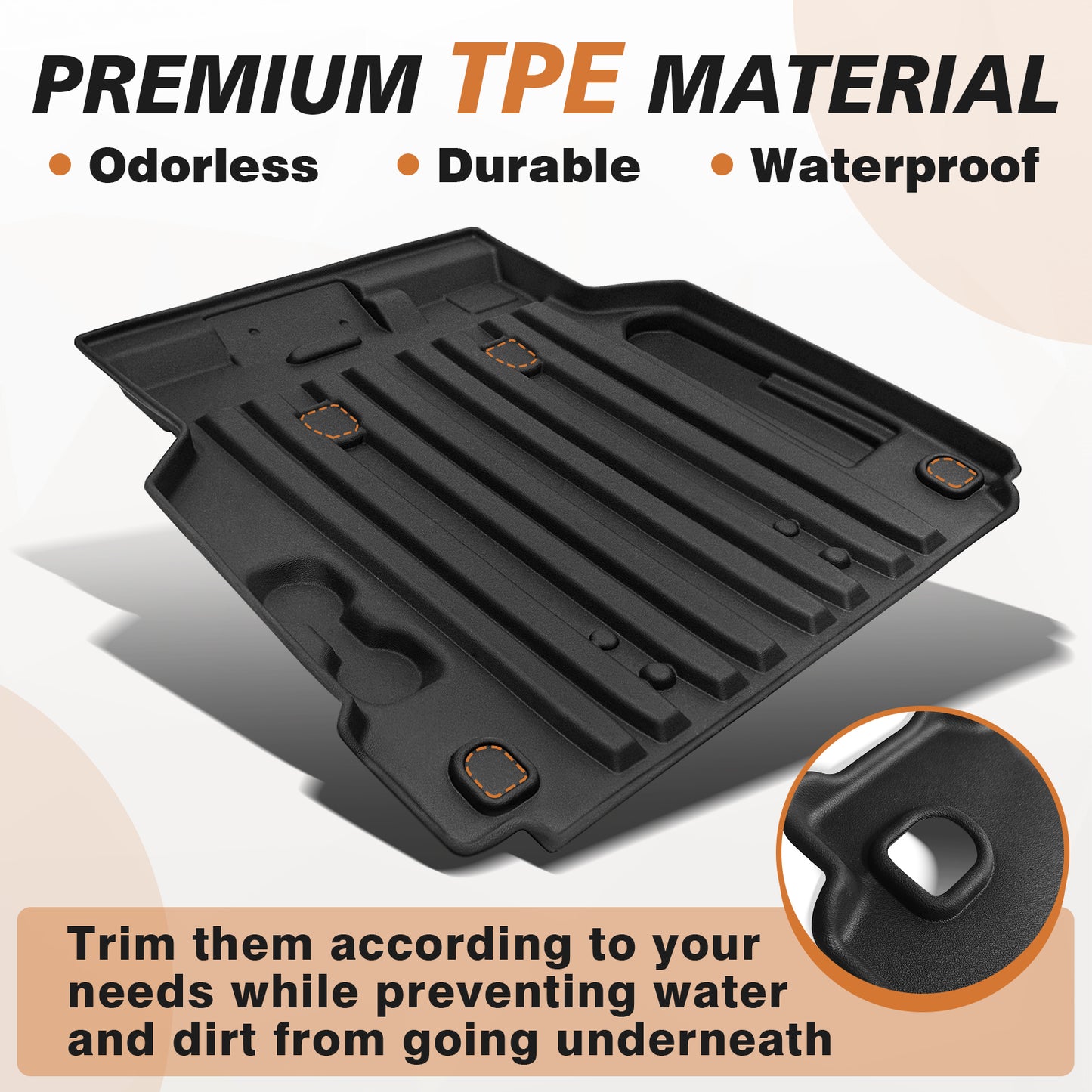 Frunk Mat for 2024-2025 Silverado EV WT, LT, RST & GMC Sierra EV