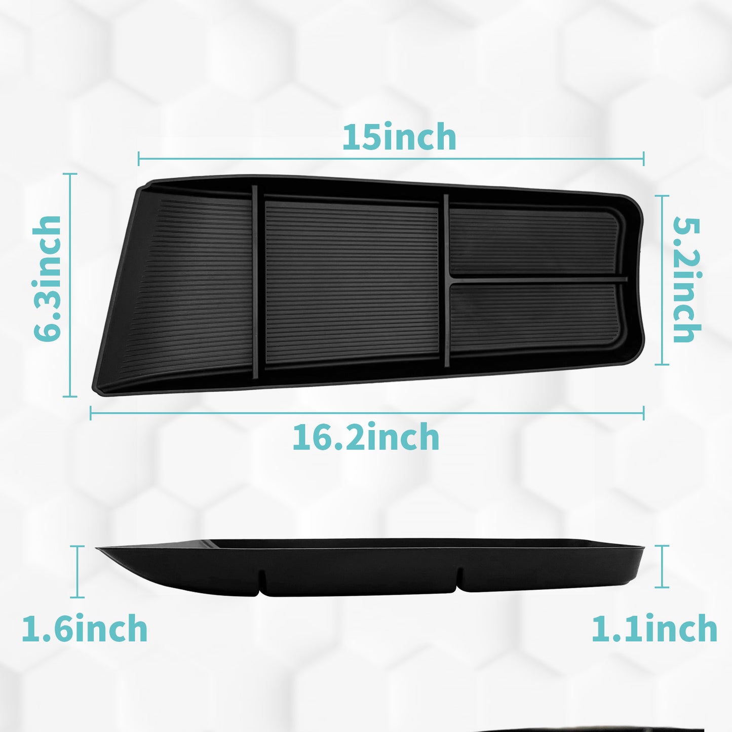 Buick Electra E5 Lower Center Console Organizer Tray Interior Storage Box from BestEvMod