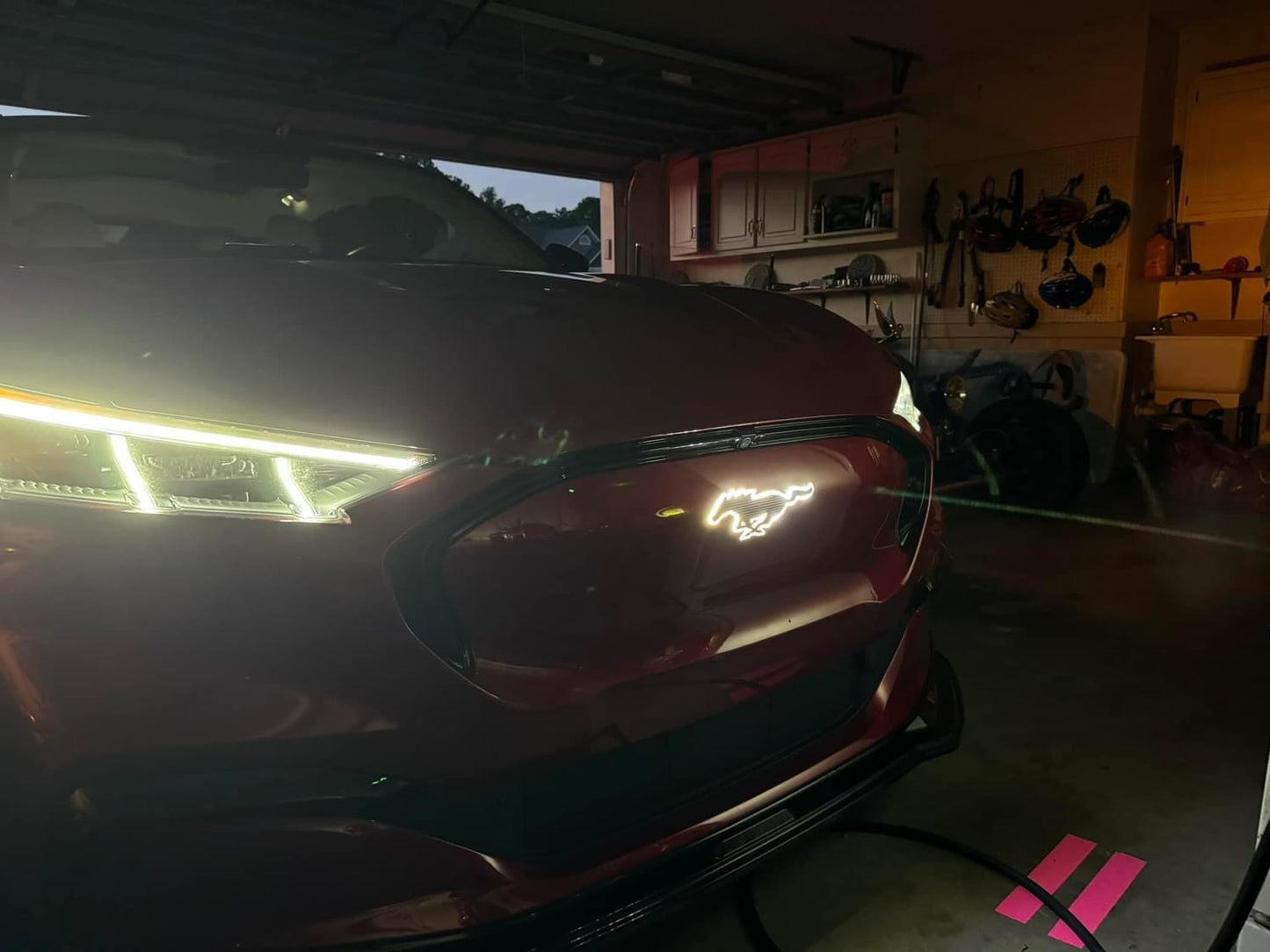 Mustang Mach E Front Lit Pony (Plug-n-play) LED Emblem V3