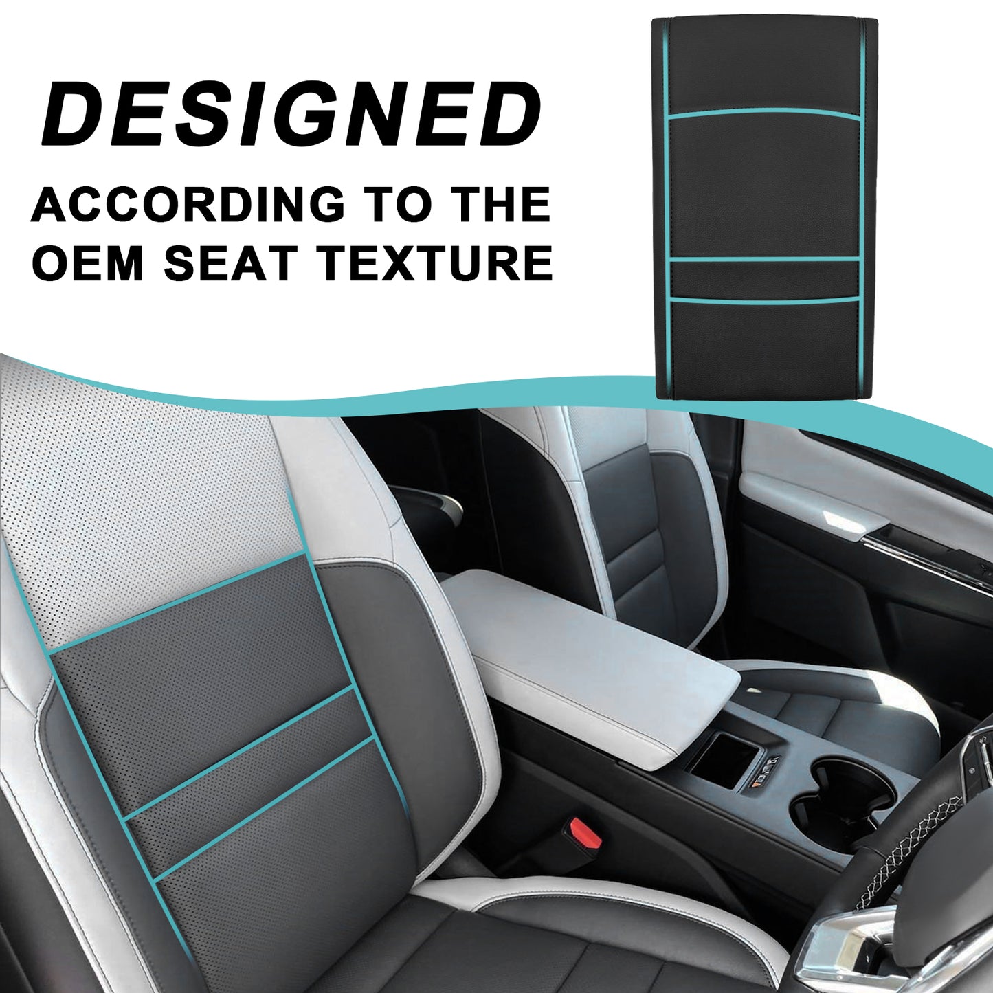 Center Console Armrest Pad for Honda Prologue 2024+