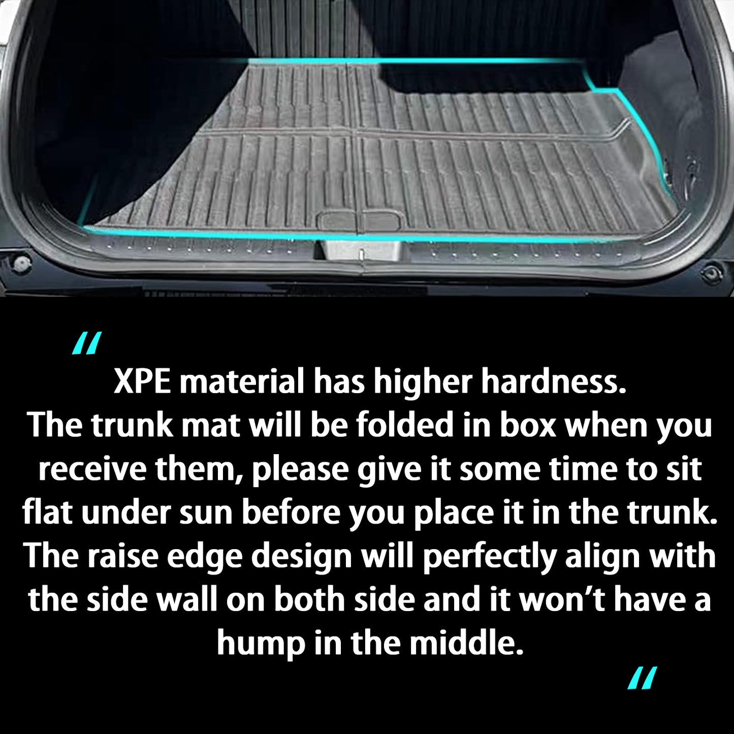 Bundle of EV6 Trunk Mat+Seats Back Cover from BestEvMod