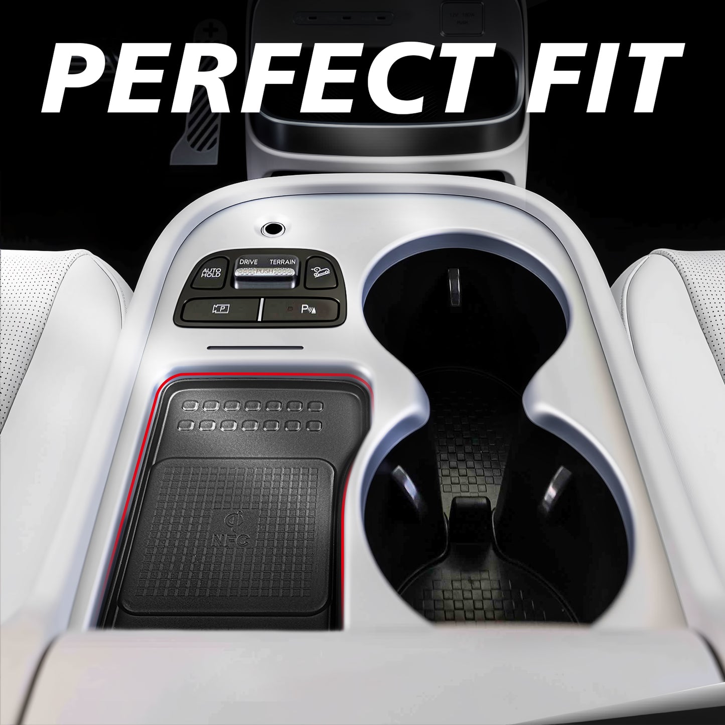 Wireless Charger Mat for Hyundai Ioniq 9 2026+ S SE SEL Not Fit Limited/Calligraphy/Calligraphy Design