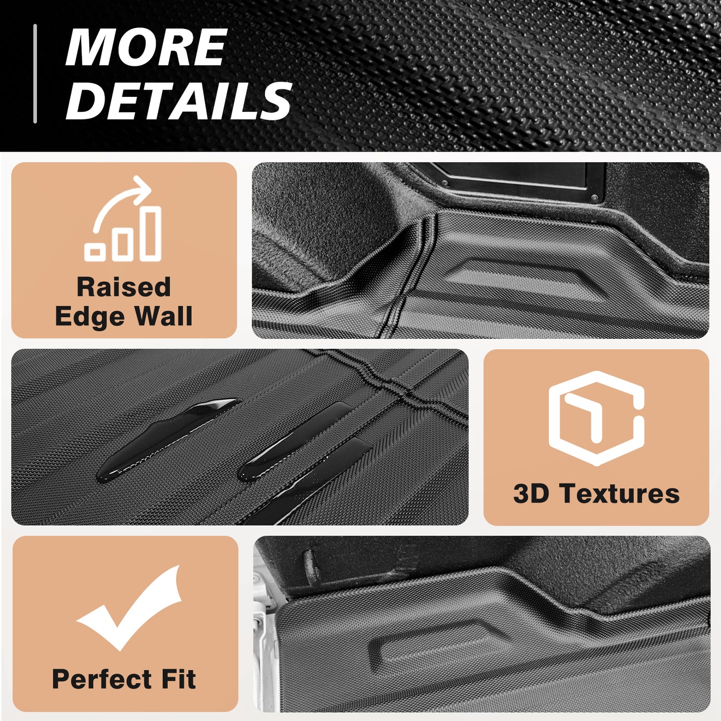 Floor Mats & Truck Bed Mat for 2024-2025 Silverado EV WT