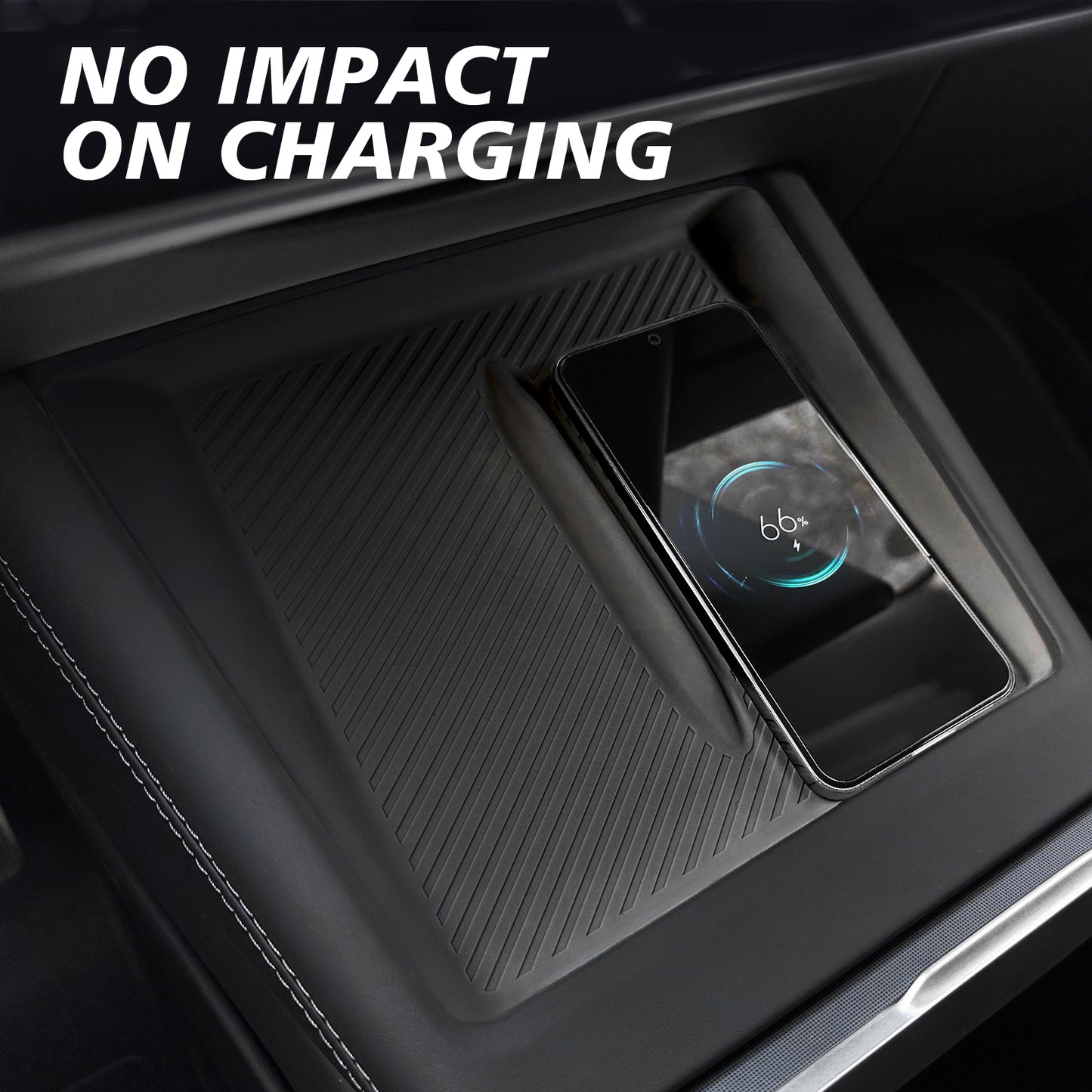 Wireless Charging Silicone Mat for New Model 3 Highland from BestEvMod