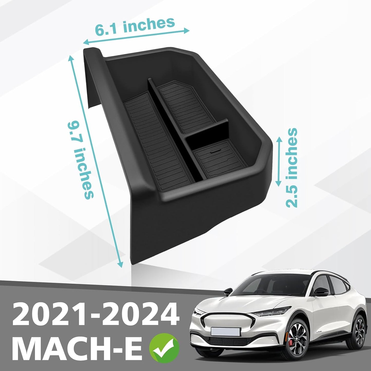 Upgraded Screen Back Organizer for Mach-E 2021-2025