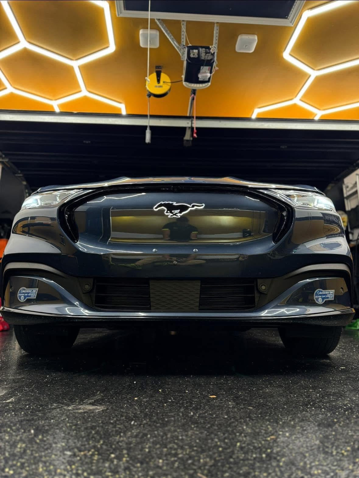 Mustang Mach E Front Lit Pony (Plug-n-play) LED Emblem V3