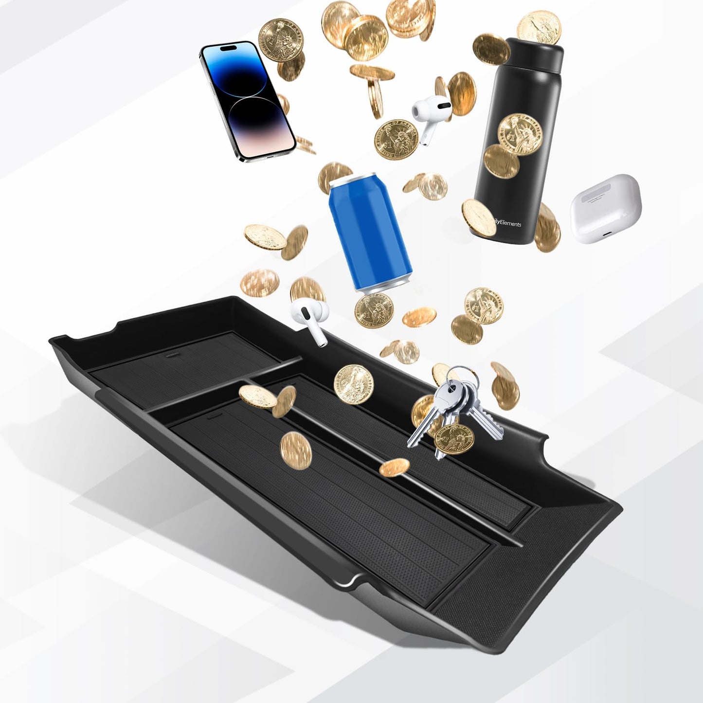 Console Organizer and Lower Tray Set for Chevrolet Equinox EV 2024+