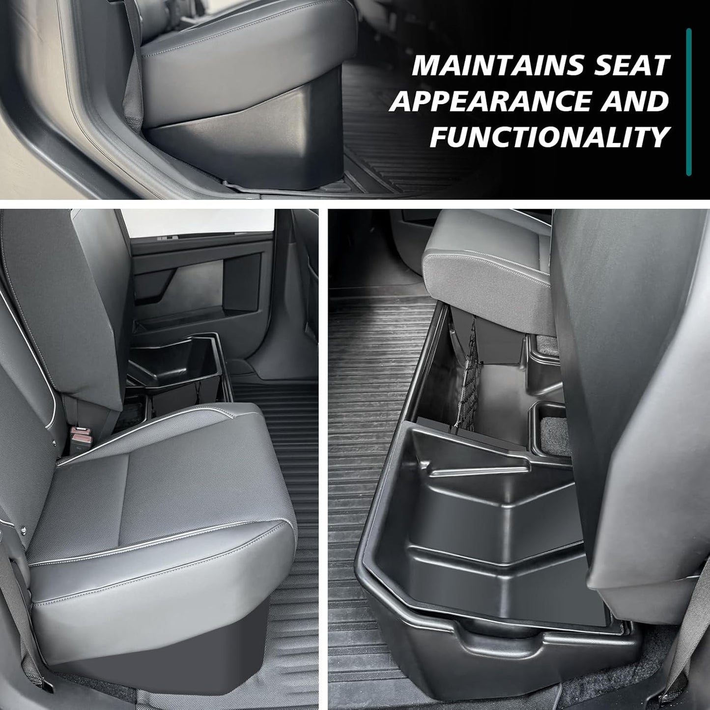 Rear Underseat Storage for Cybertruck 2024+