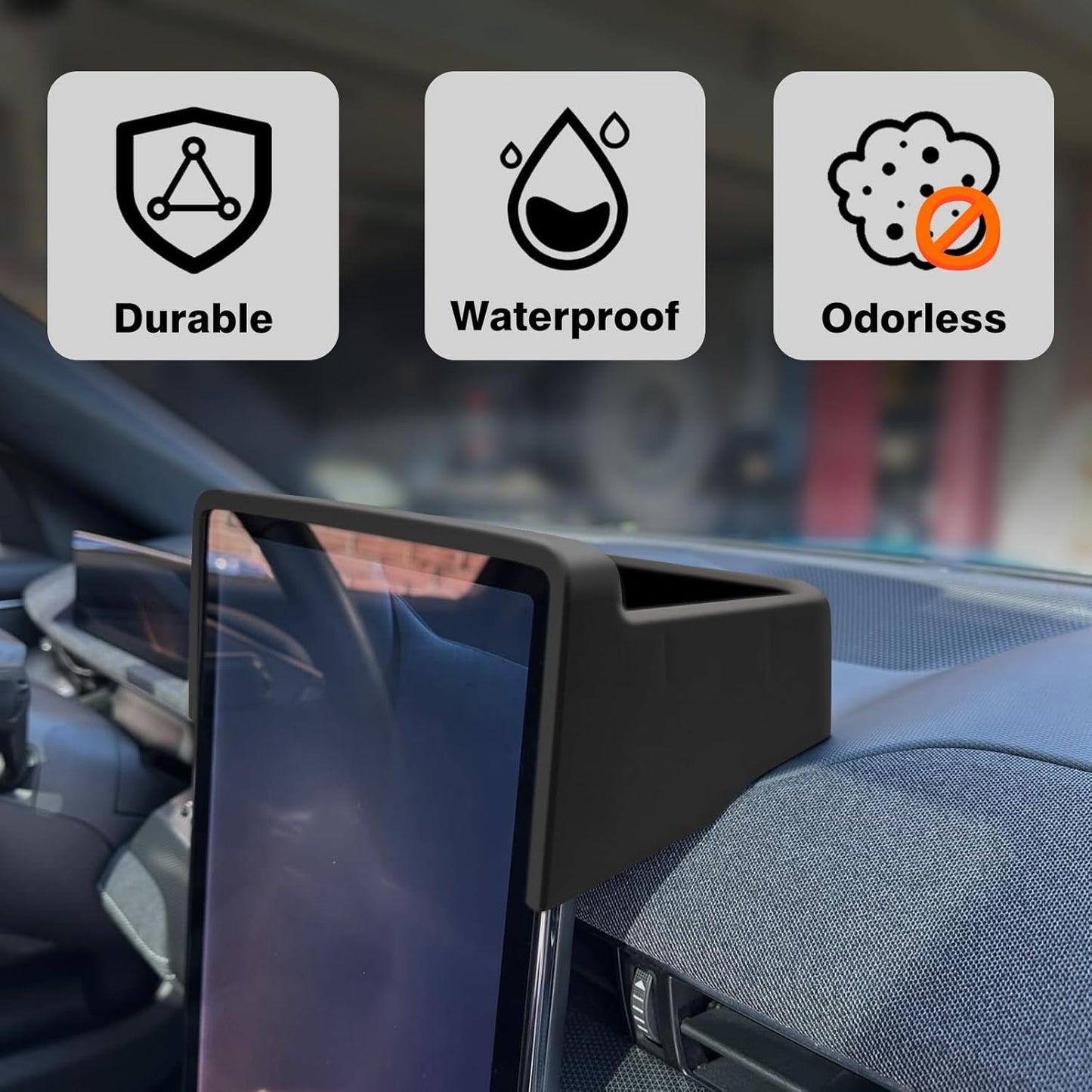 Upgraded Screen Back Organizer for Mach-E 2021-2025