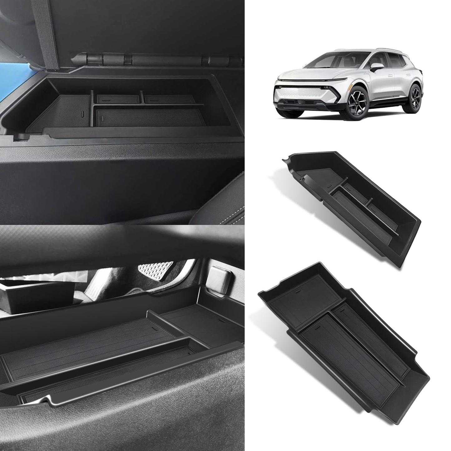 Console Organizer and Lower Tray Set for Chevrolet Equinox EV 2024+