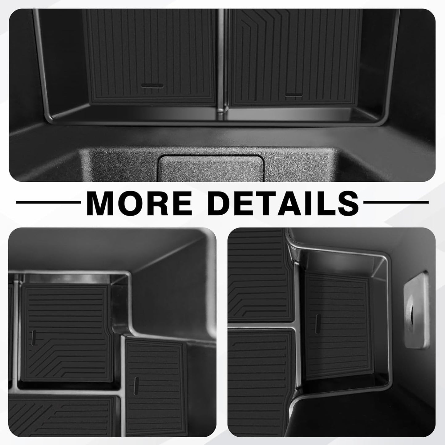 Console Organizer for Chevrolet Silverado EV/GMC Sierra EV 2024+(Bottom)