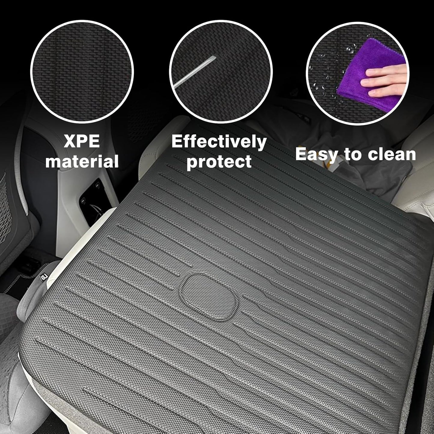 BestEvMod for Ioniq5 Trunk Mat+Seats Back Cover