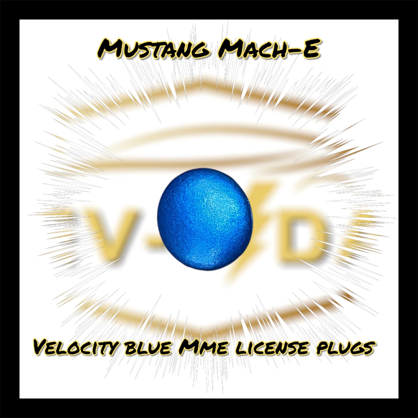 Bumper License Plate Plugs (MME)