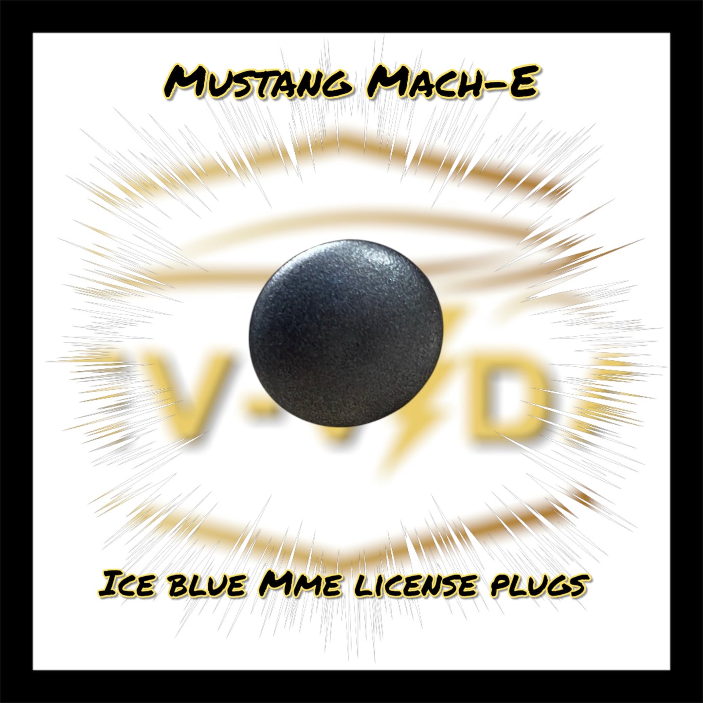 Bumper License Plate Plugs (MME)