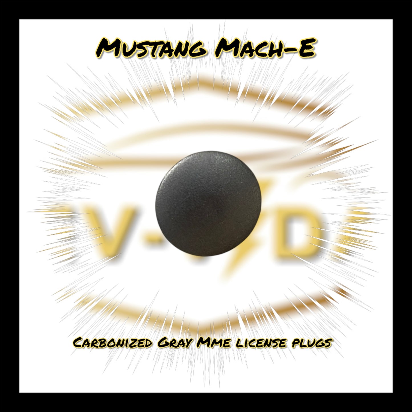 Bumper License Plate Plugs (MME)
