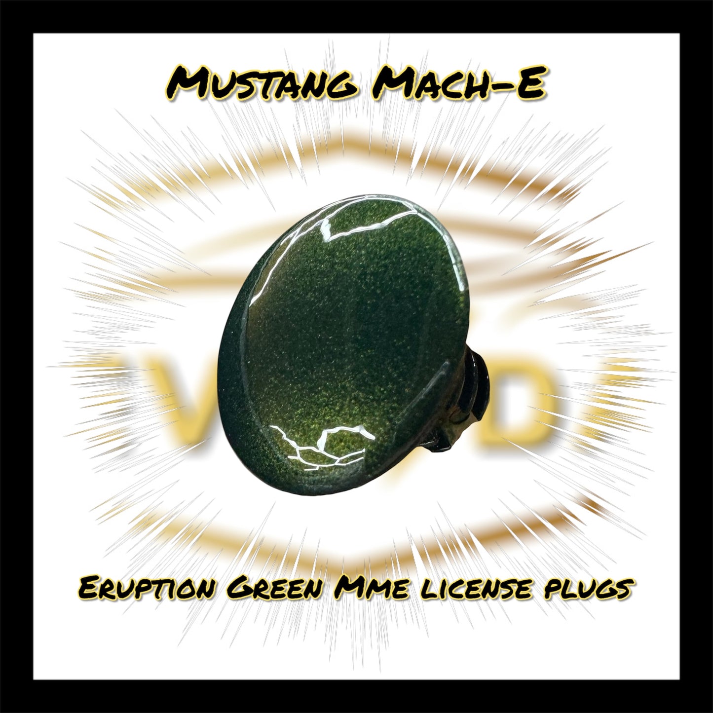 Bumper License Plate Plugs (MME)