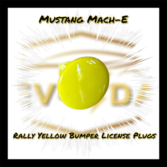 Bumper License Plate Plugs (MME)