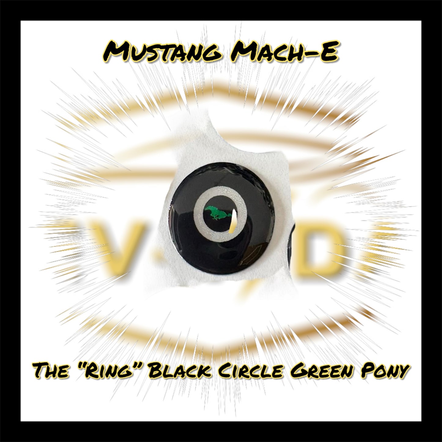 The Ring designed for Mustang Mach E Door