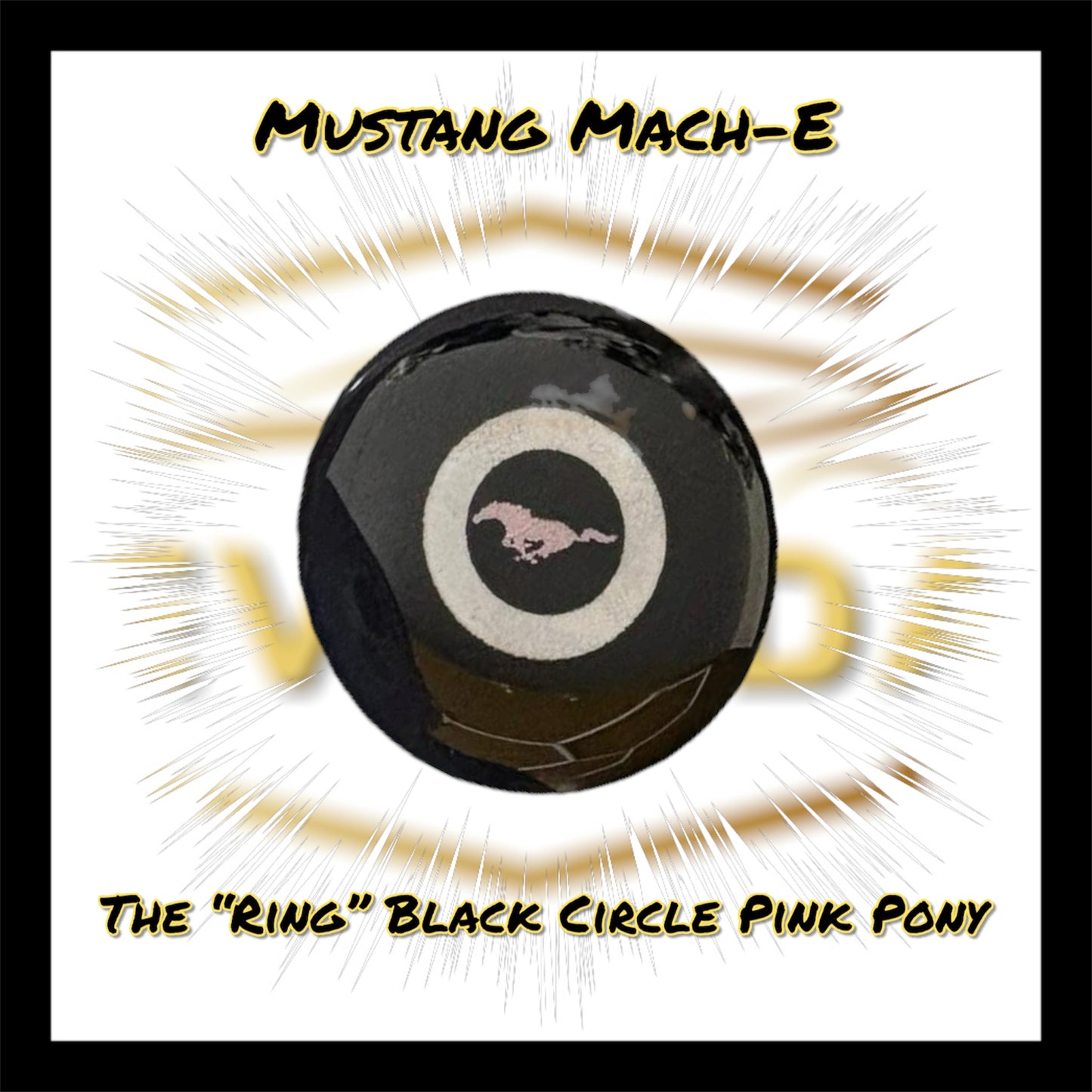 The Ring designed for Mustang Mach E Door