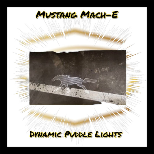 Mustang Mach E Dynamic Pony Puddle Light
