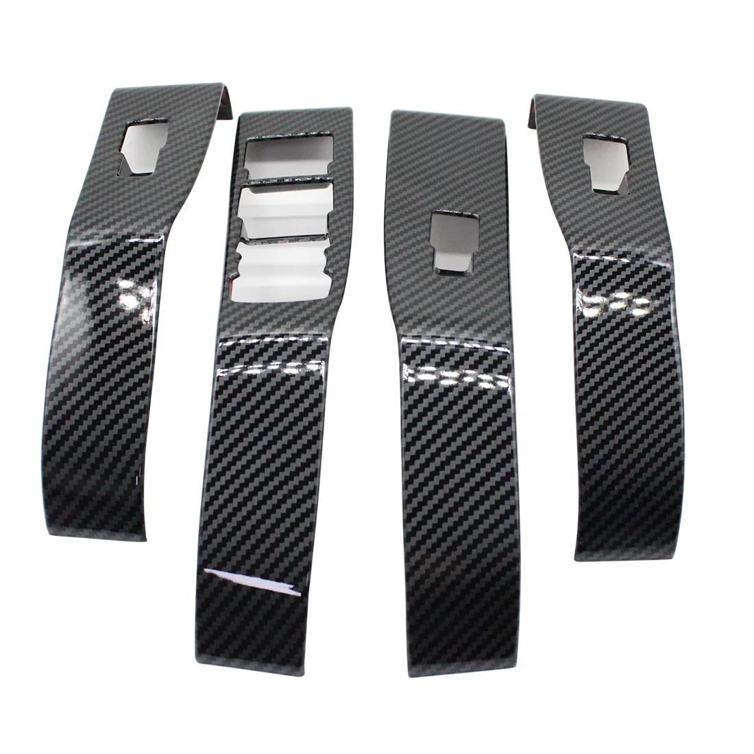 Bundle of Mach-E Central Control Trim Cover + Window Button Cover + Steering Wheel Cover