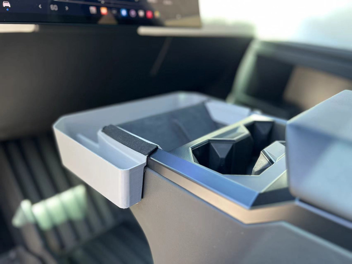 Cup Holder Front Organizer for Cybertruck