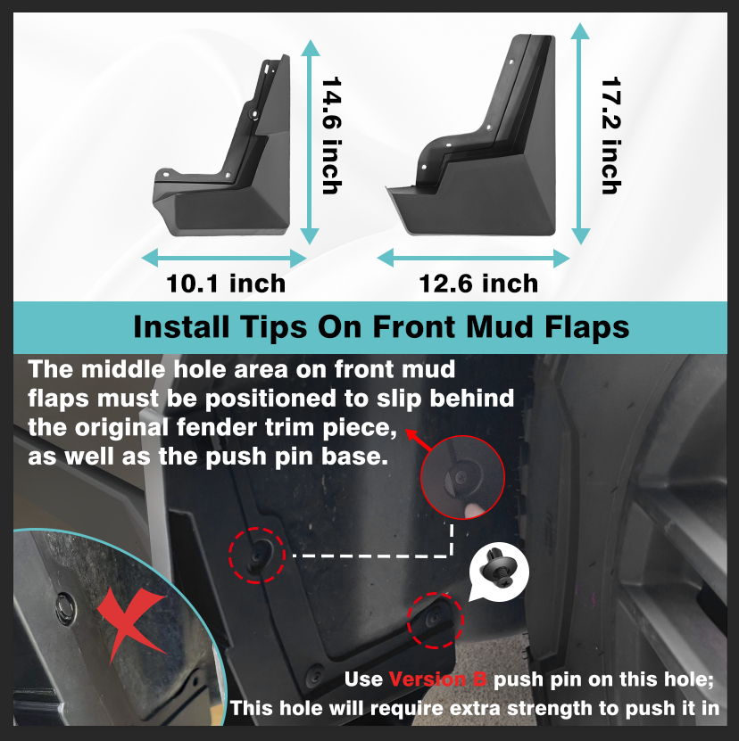 Mud Flaps Mudflaps for Cybertruck