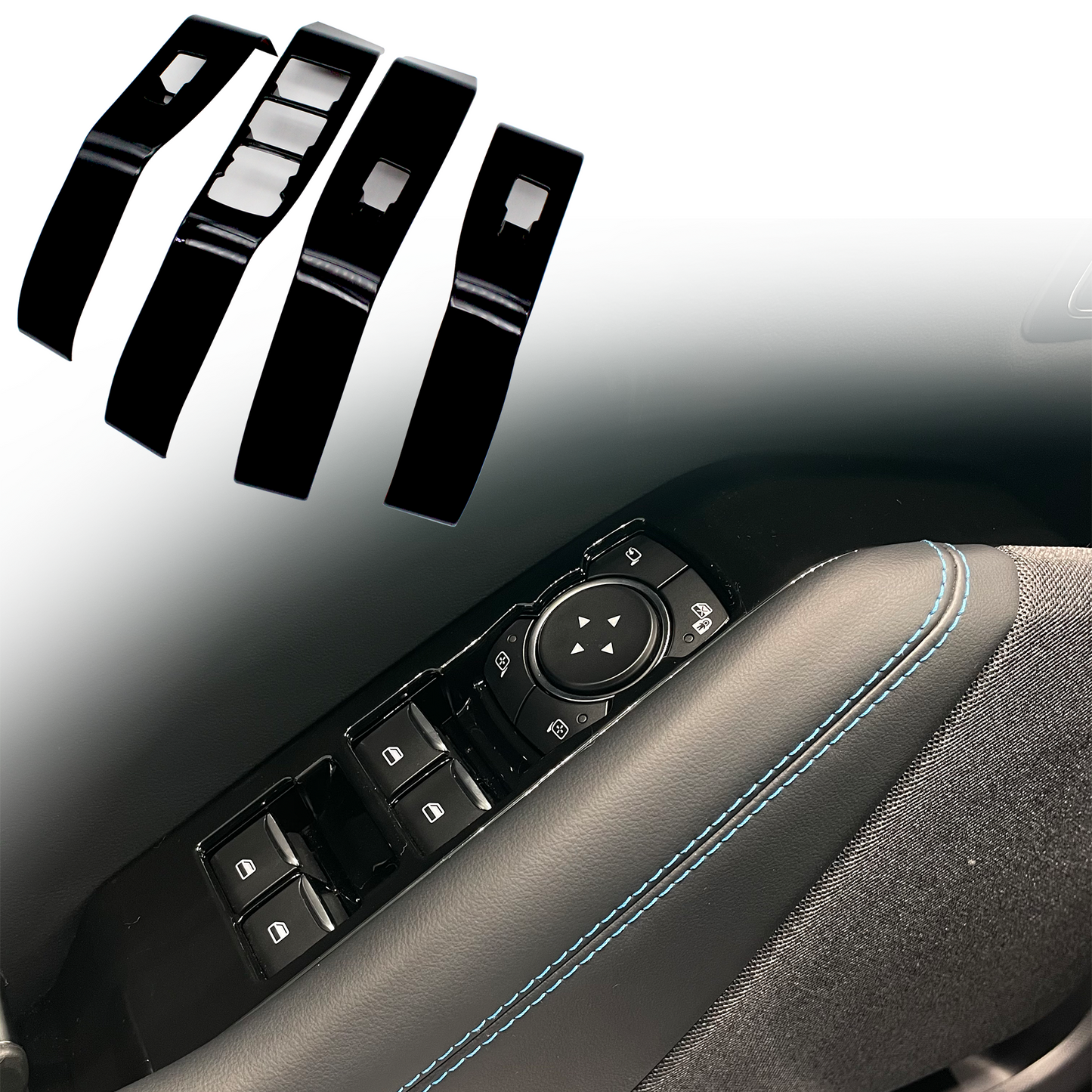 Mach E Window Button Cover from AOSK