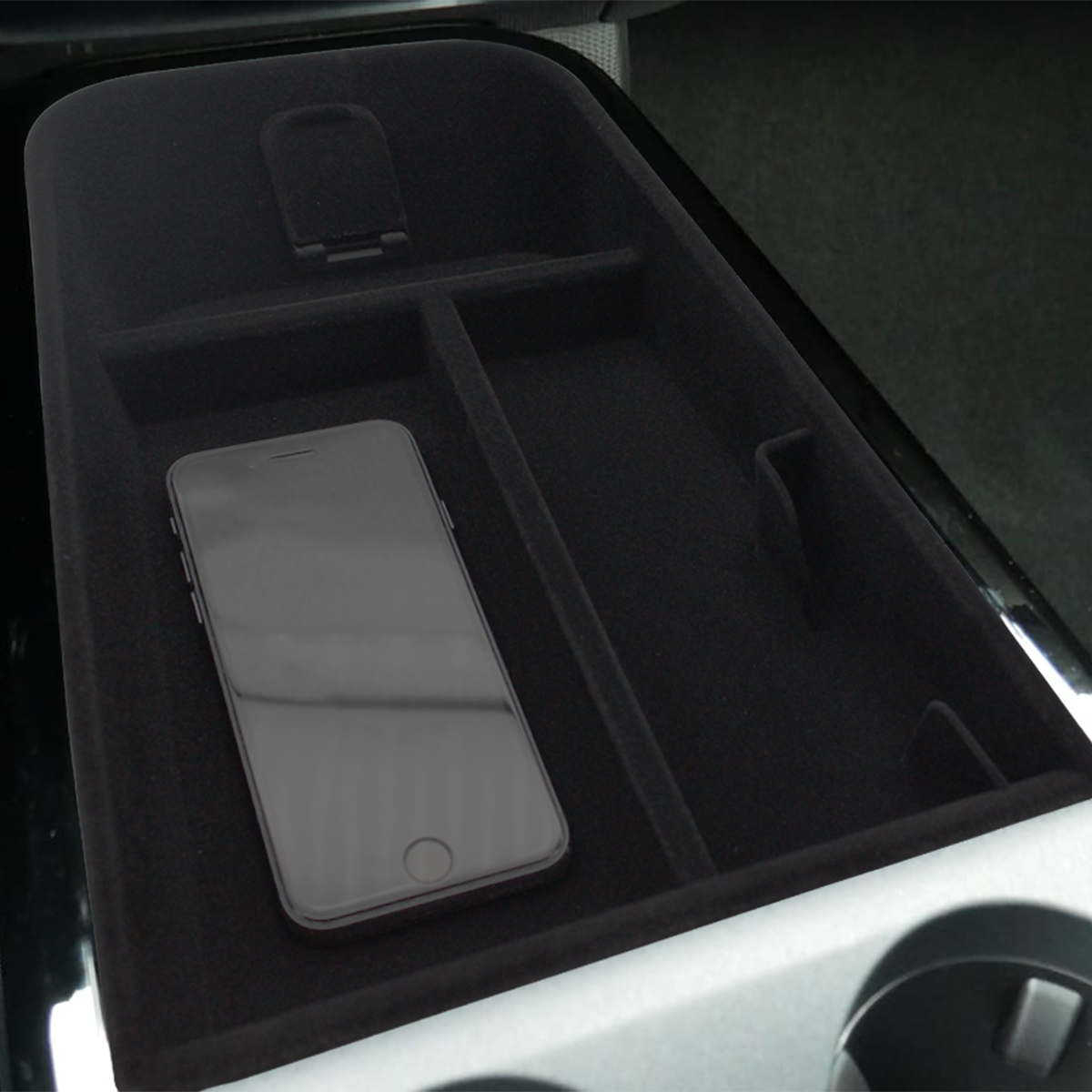 Mach E ABS Wireless Charging Center Console Organizer Tray from AOSK