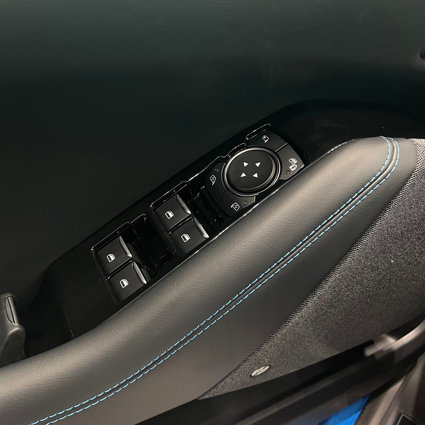 Mach E Window Button Cover from AOSK