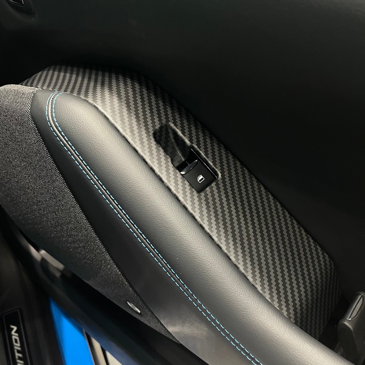 Mach E Window Button Cover from AOSK